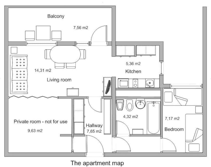 Eurit Apartment Shown In Detail Split Eksteriør bilde
